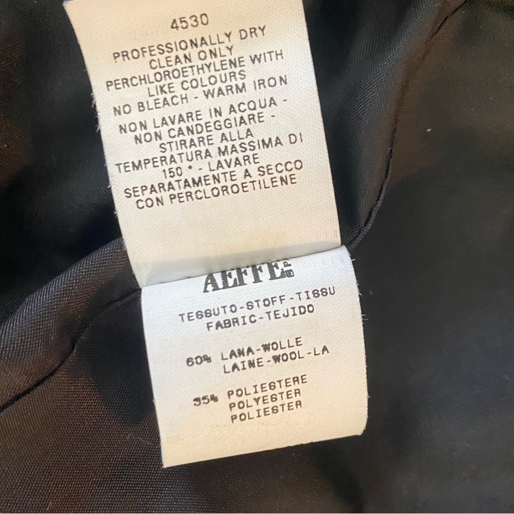 Vintage 2000s Moschino Blazer Suit Jacket - Picture 3 of 8